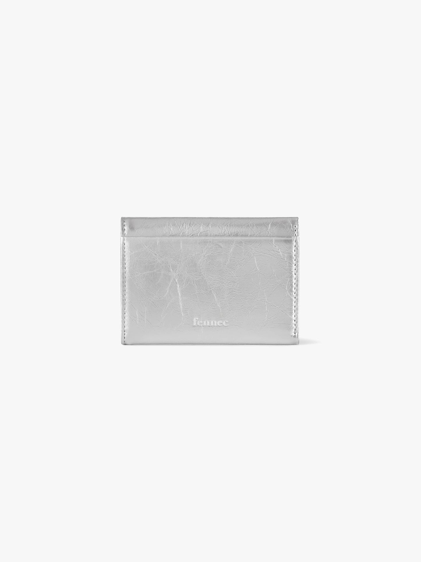 Fennec Hearty Flap Wallet -Sliver