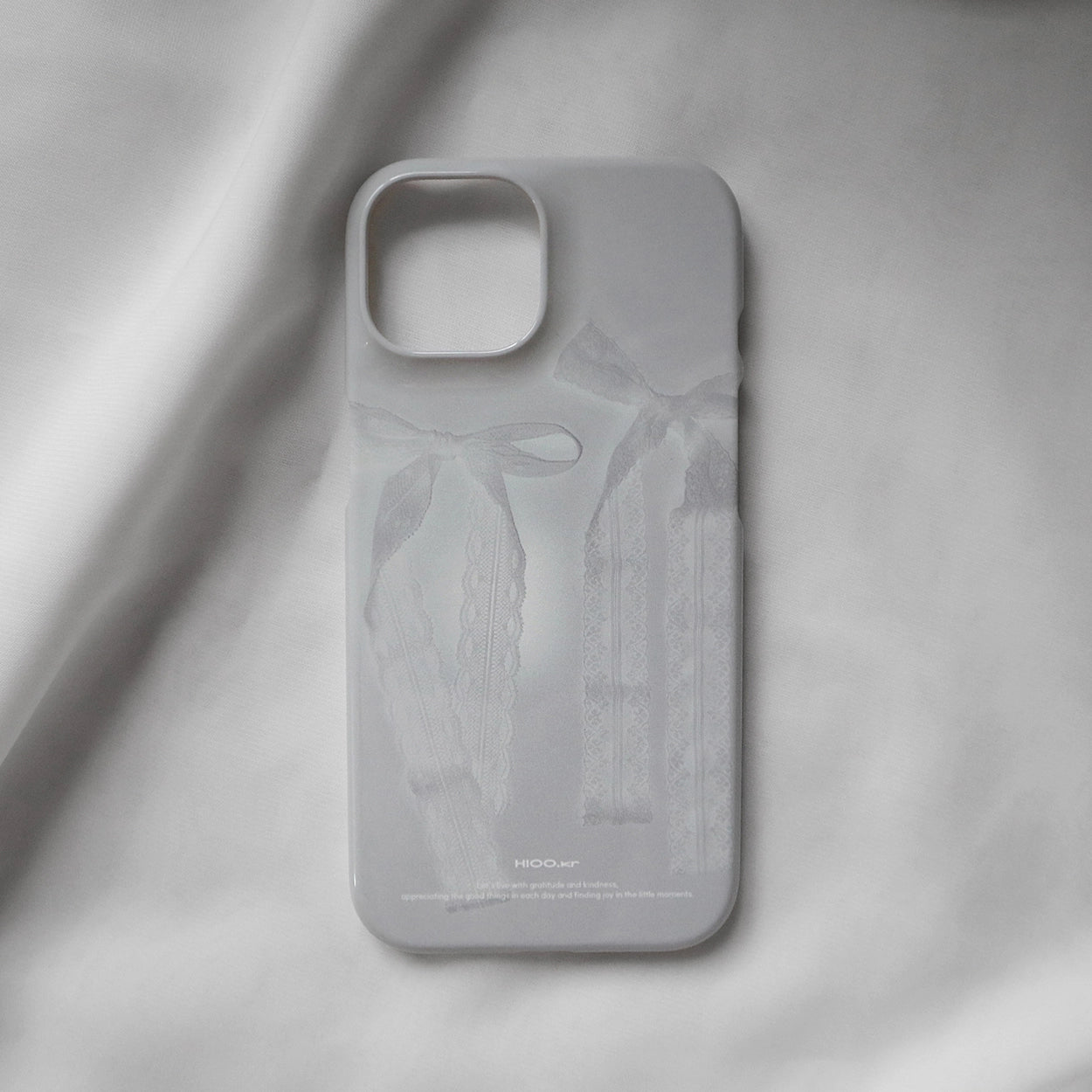 HIOO.kr Twin lace case.01 (Glossy hard)