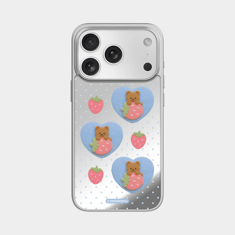 Gummy Sweet Berry Gummy Phone Case (Mirror silver bumper case)
