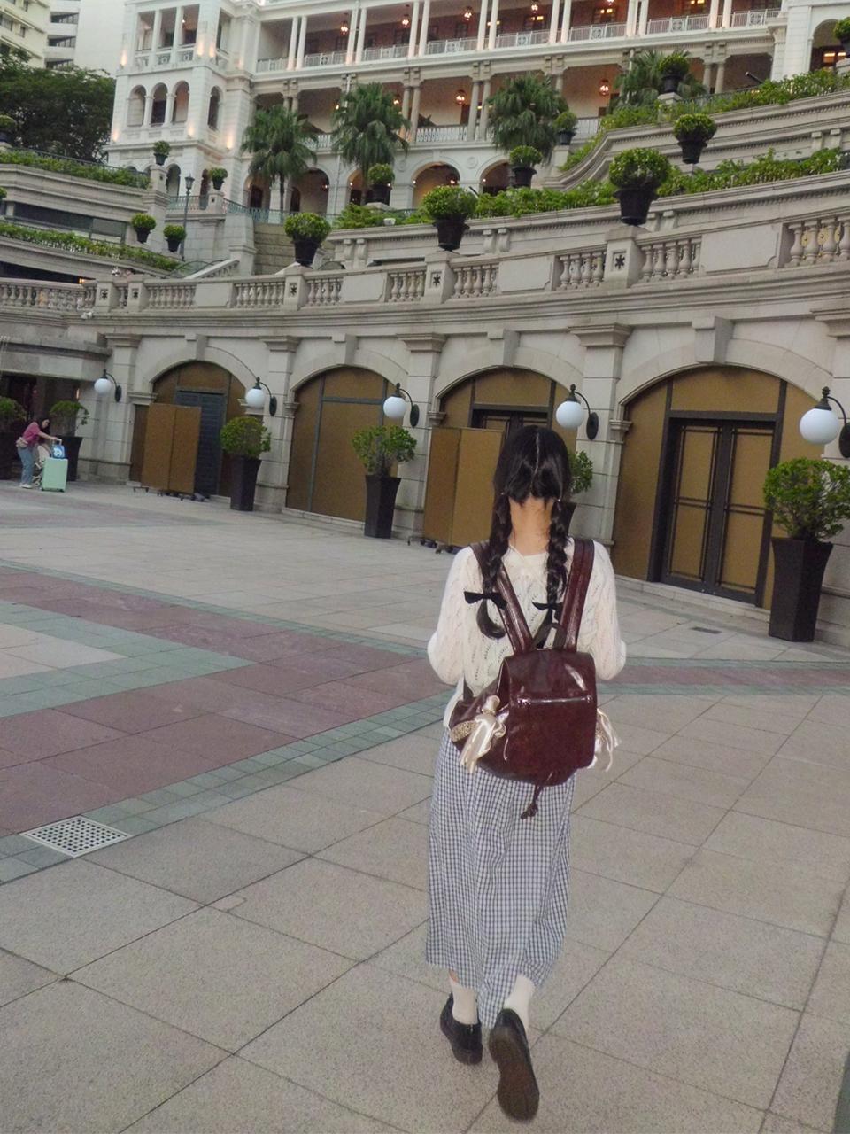 Ovuni Classic Bow Backpack_Brown