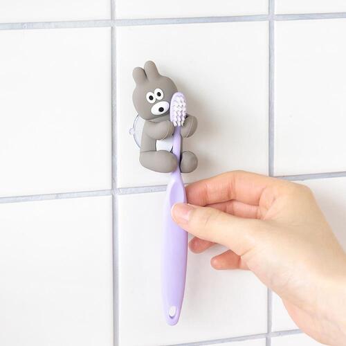 【現貨95折】Brunch Brother Bunny&Puppy Silicone Toothbrush Rack #Puppy
