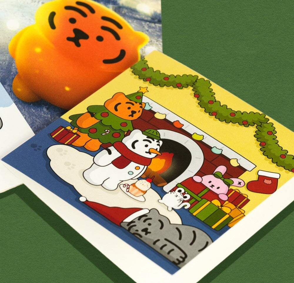 【現貨95折】Muzik Tiger Christmas Card 2 (2款)