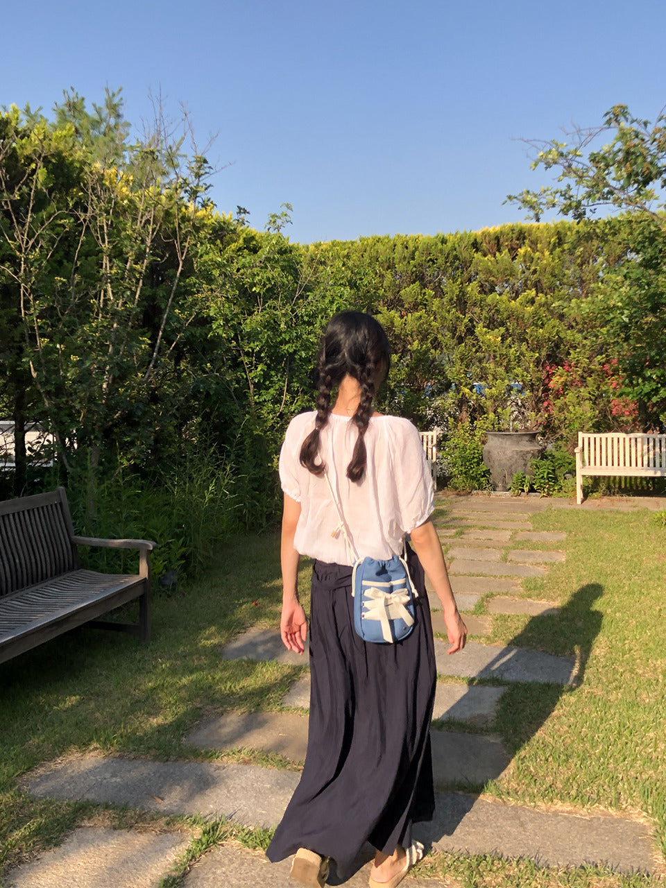 Ovuni Mini Sneaker Ribbon Bag (Nylon) - 3色