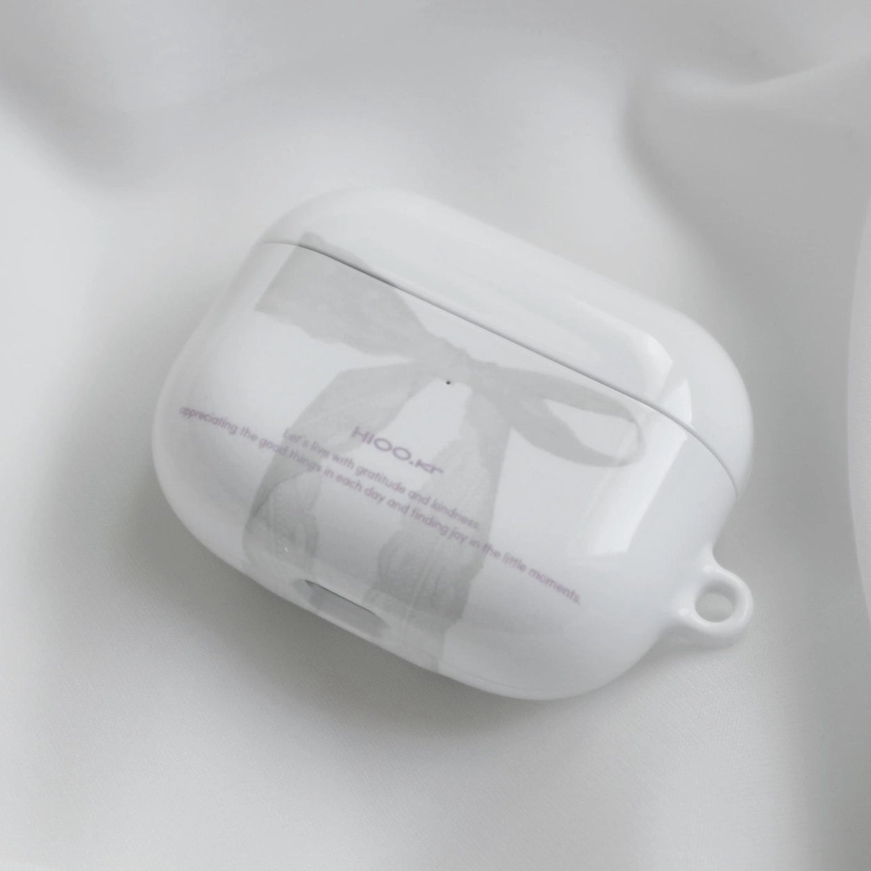 HIOO.kr Lace airpods case (Glossy hard)
