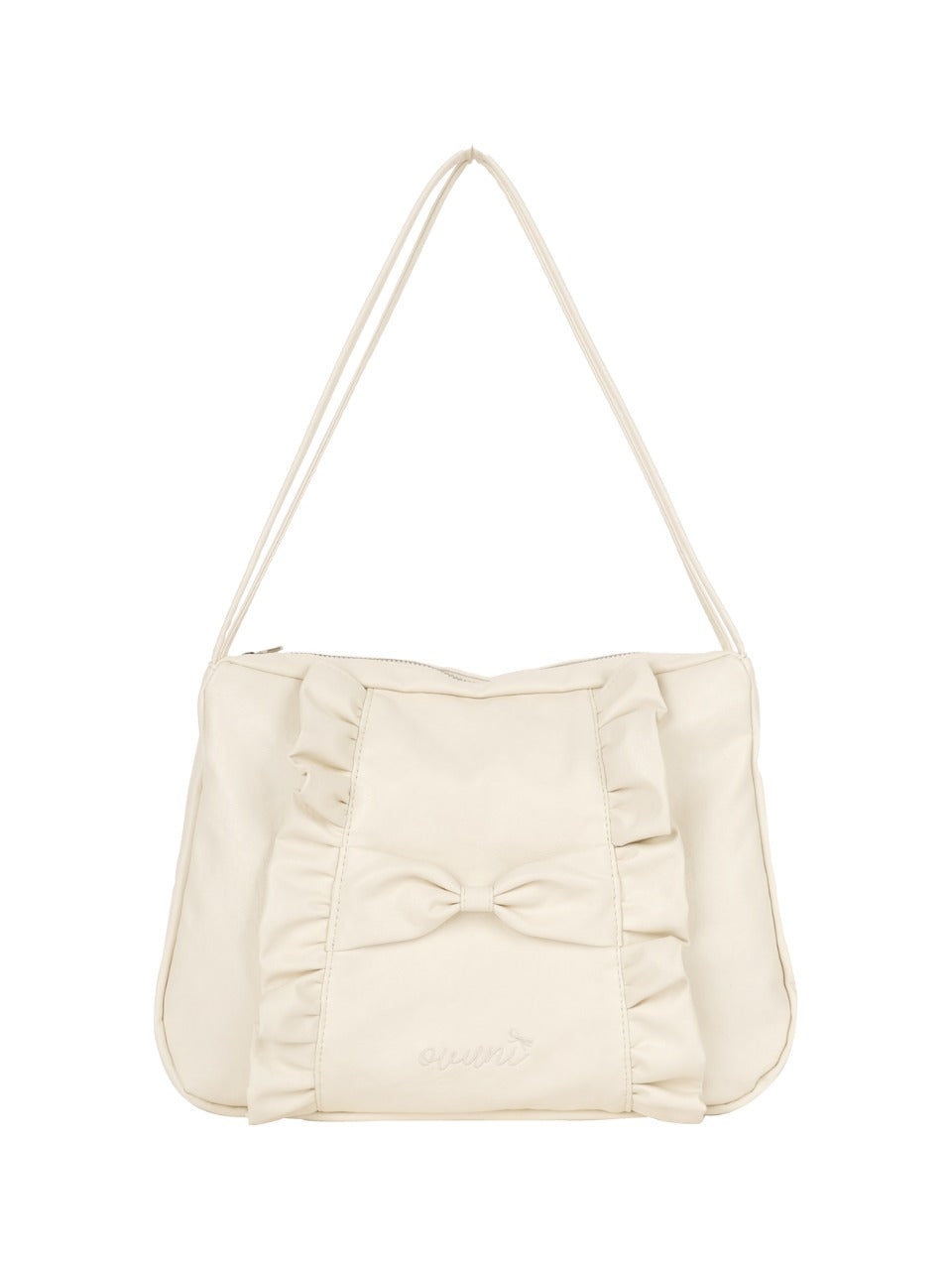 Ovuni Classic Ruffle Bag_Cream