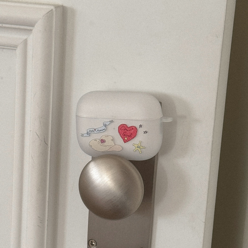Mademoment Vintage Western Mood Airpods Case (半透明殼)