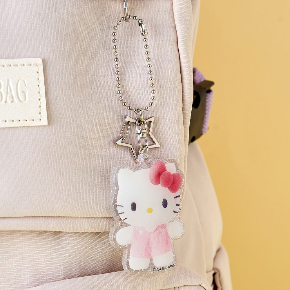 Sanrio Pompom Acrylic Keyring (5款)