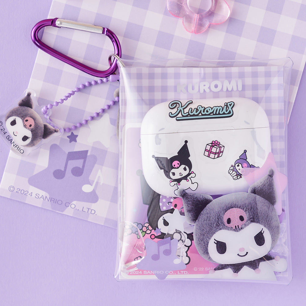 Sanrio Pompom Clear Pocket Pouch (5款)