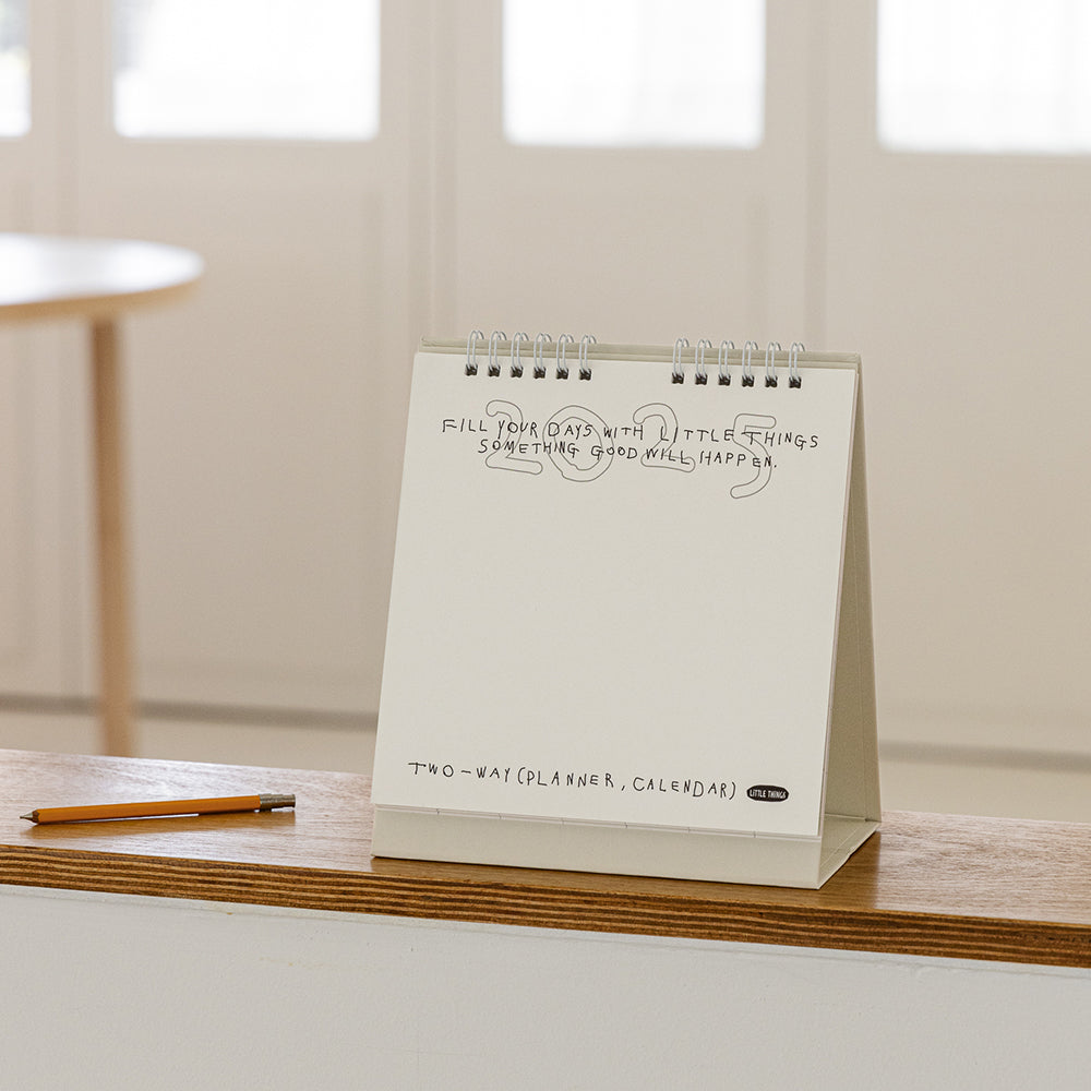 Livework 2025 Two Way Desk Calendar 檯面月曆
