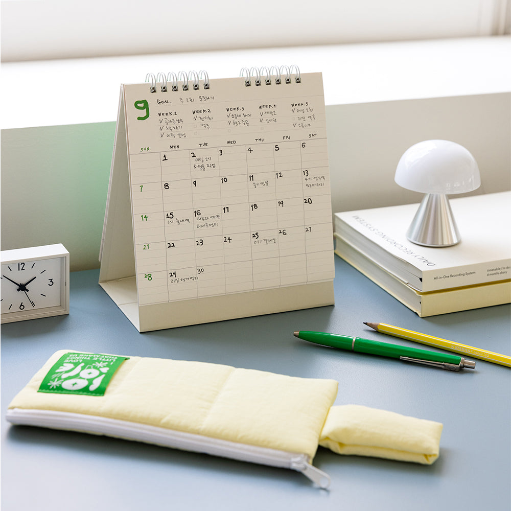 Livework 2025 Two Way Desk Calendar 檯面月曆