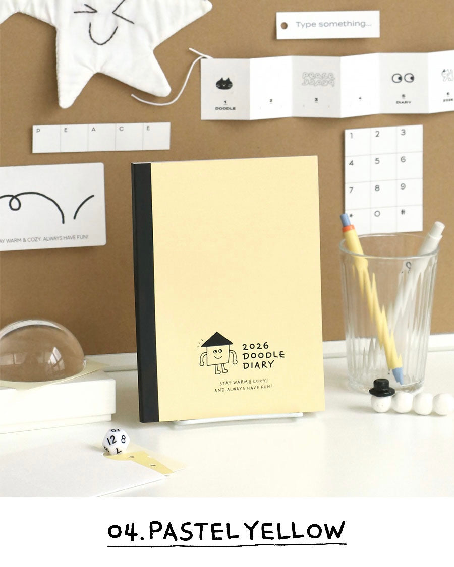 【新上架優惠✍🏻】Iconic 2026 Doodle Diary (4色)