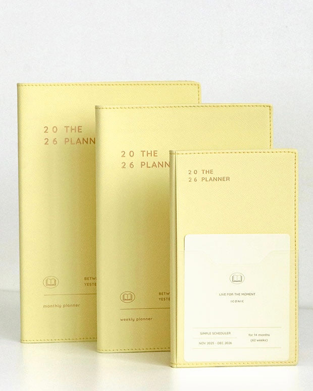 【新上架優惠✍🏻】Iconic 2026 The Planner (S) (6色)