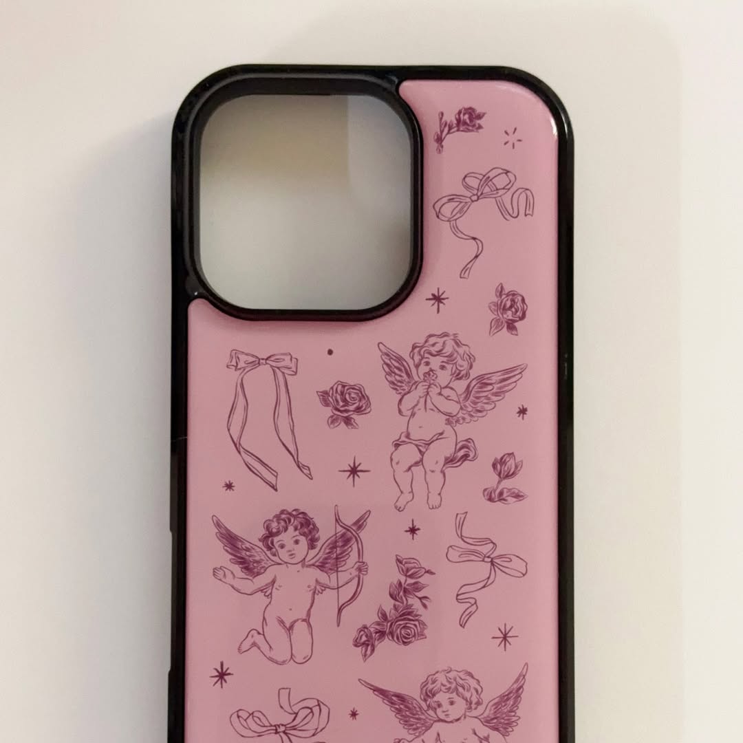Lily Daily Angelic Rose Epoxy Bumper Case