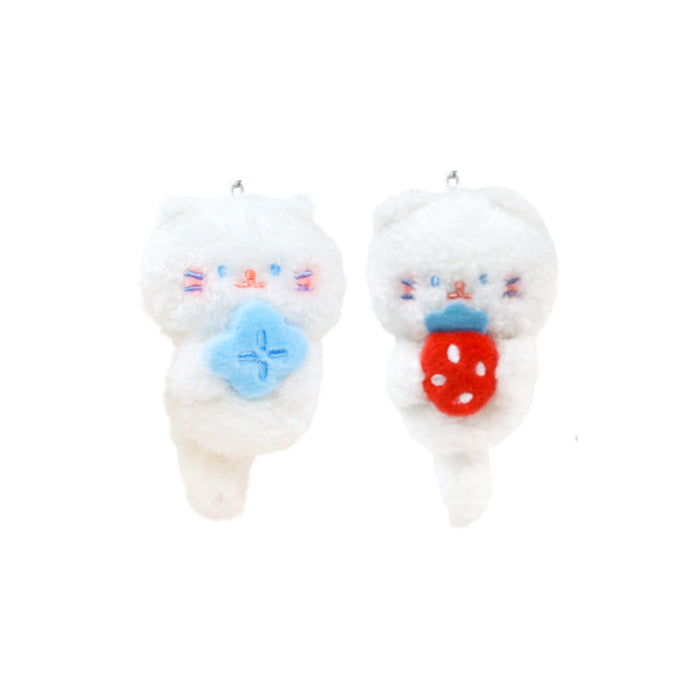 Catdabang 白色貓 Mini Keyring (2款)