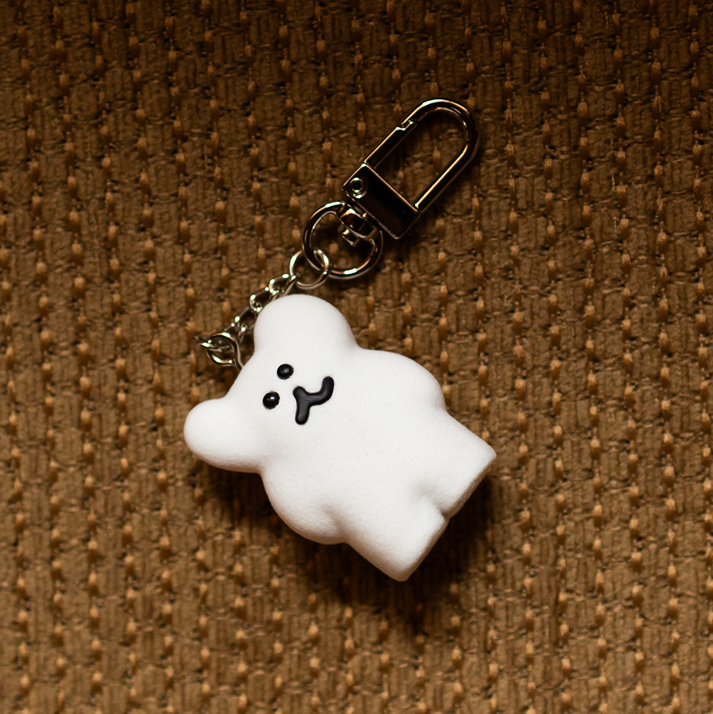 Dinotaeng Bobo Flocking Keychain