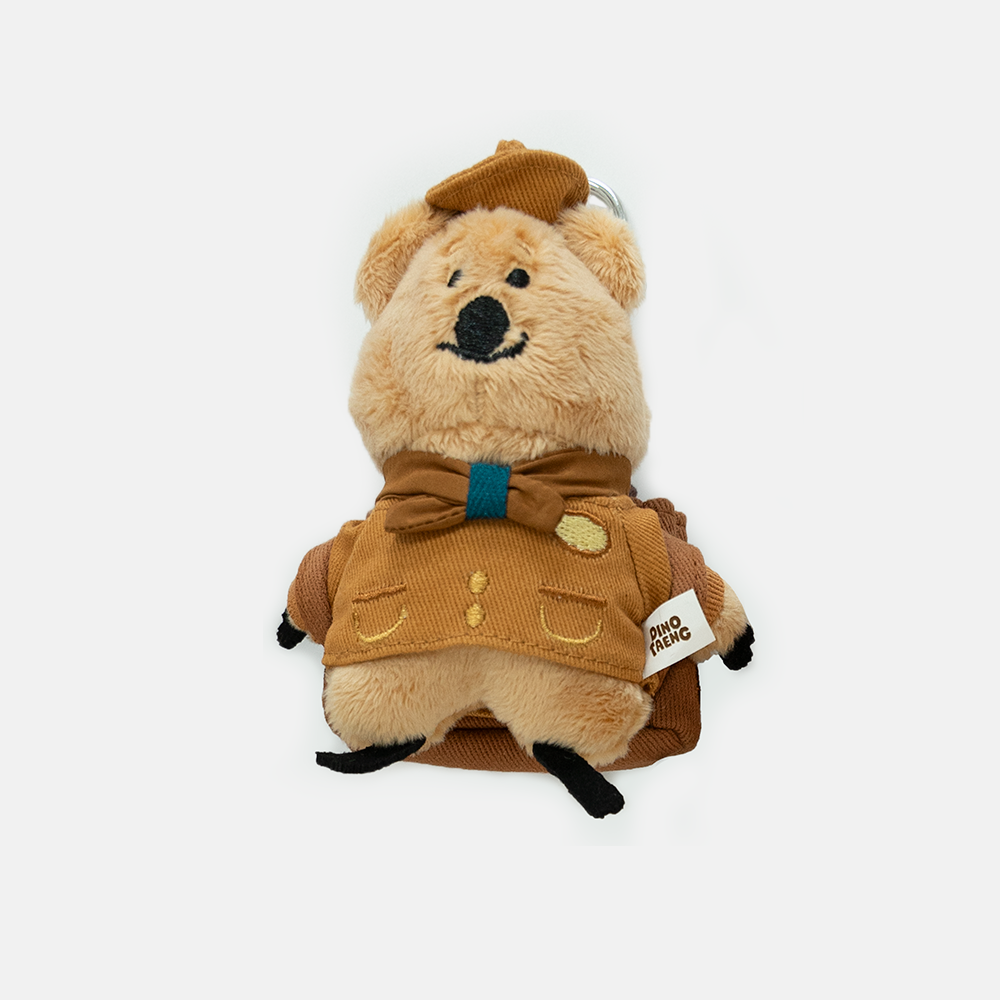 Dinotaeng Quokscout Flat Fur Keychain (7款)