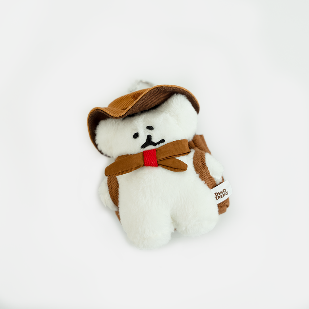 Dinotaeng Quokscout Flat Fur Keychain (7款)