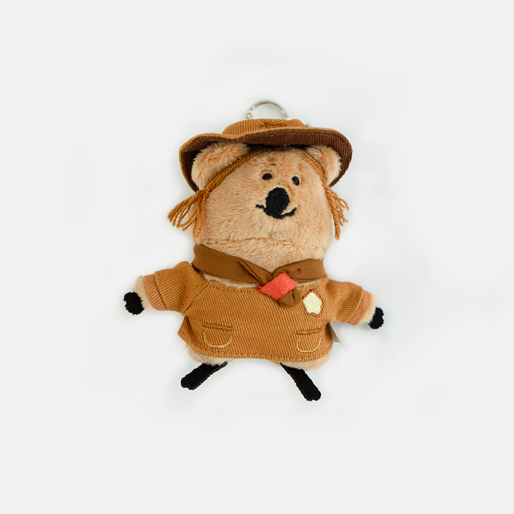 Dinotaeng Quokscout Flat Fur Keychain (7款)