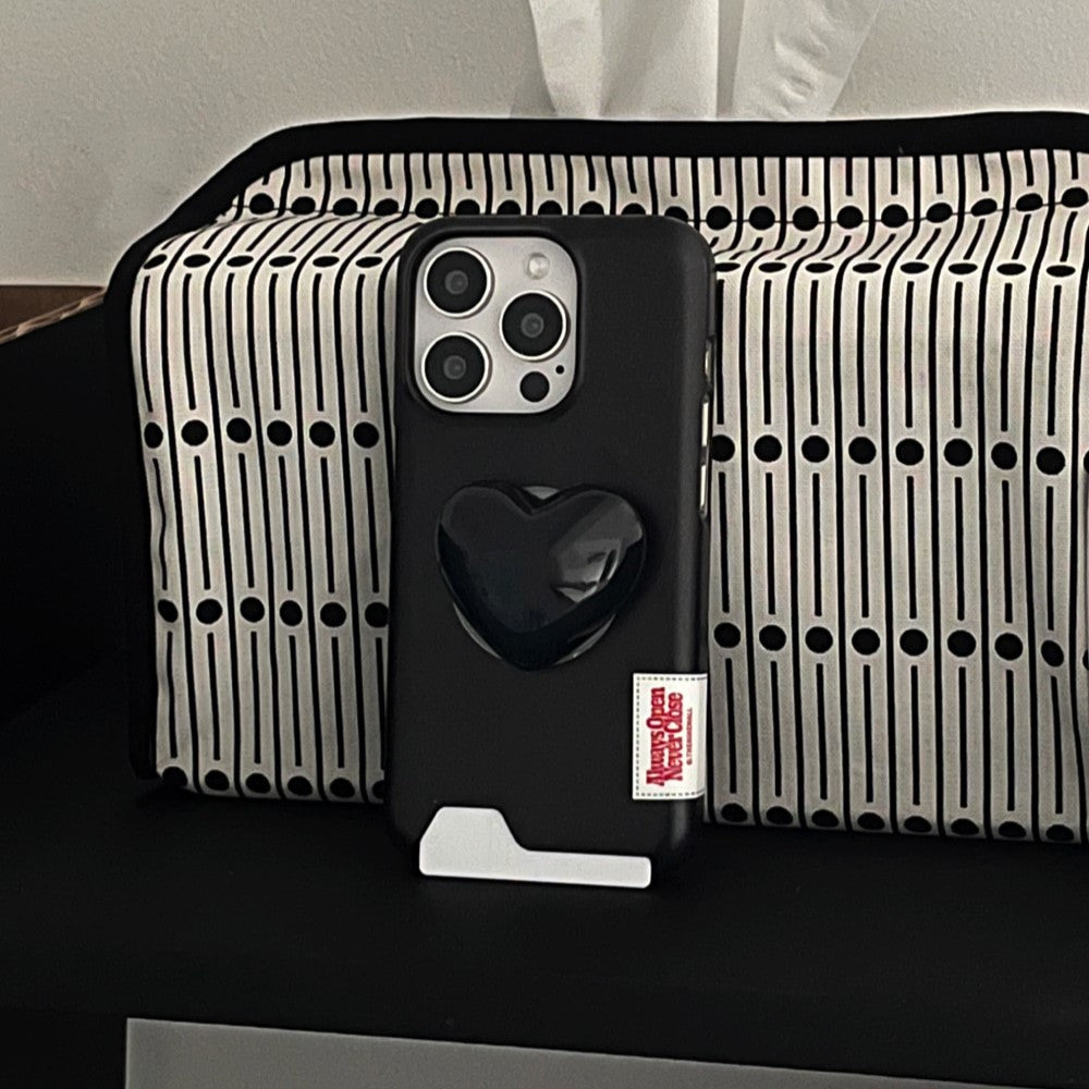 【Set】Basic Checkerboard Label (Card Storage 插卡款) + Heart Tok