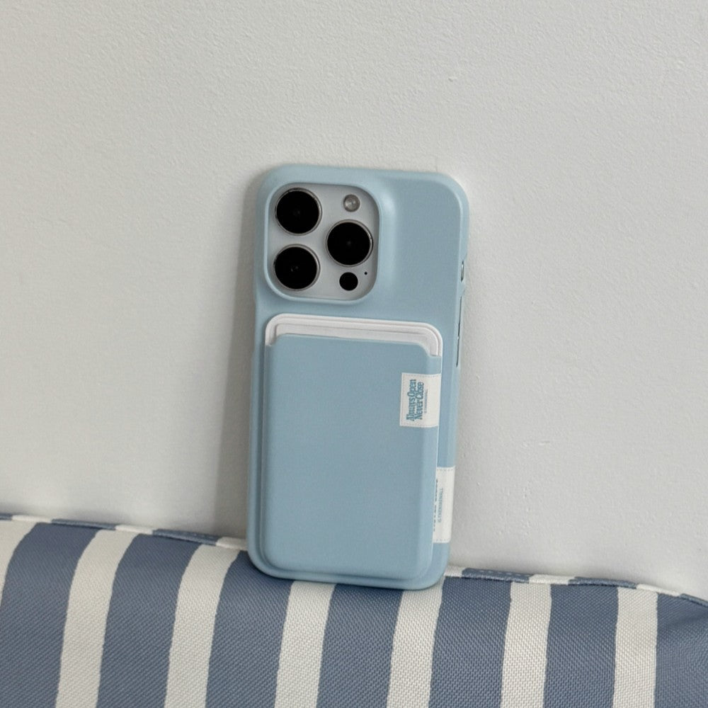 【Set】Pastel Color Label (Magsafe Hard) + Magsafe Card Slot (9色)