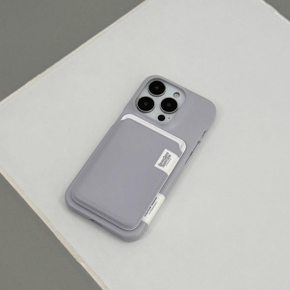 【Set】Pastel Color Label (Magsafe Hard) + Magsafe Card Slot (9色)