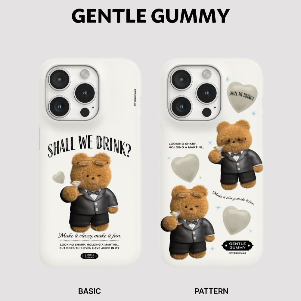 Gentle Gummy Phone Case (Hard/Card Storage)