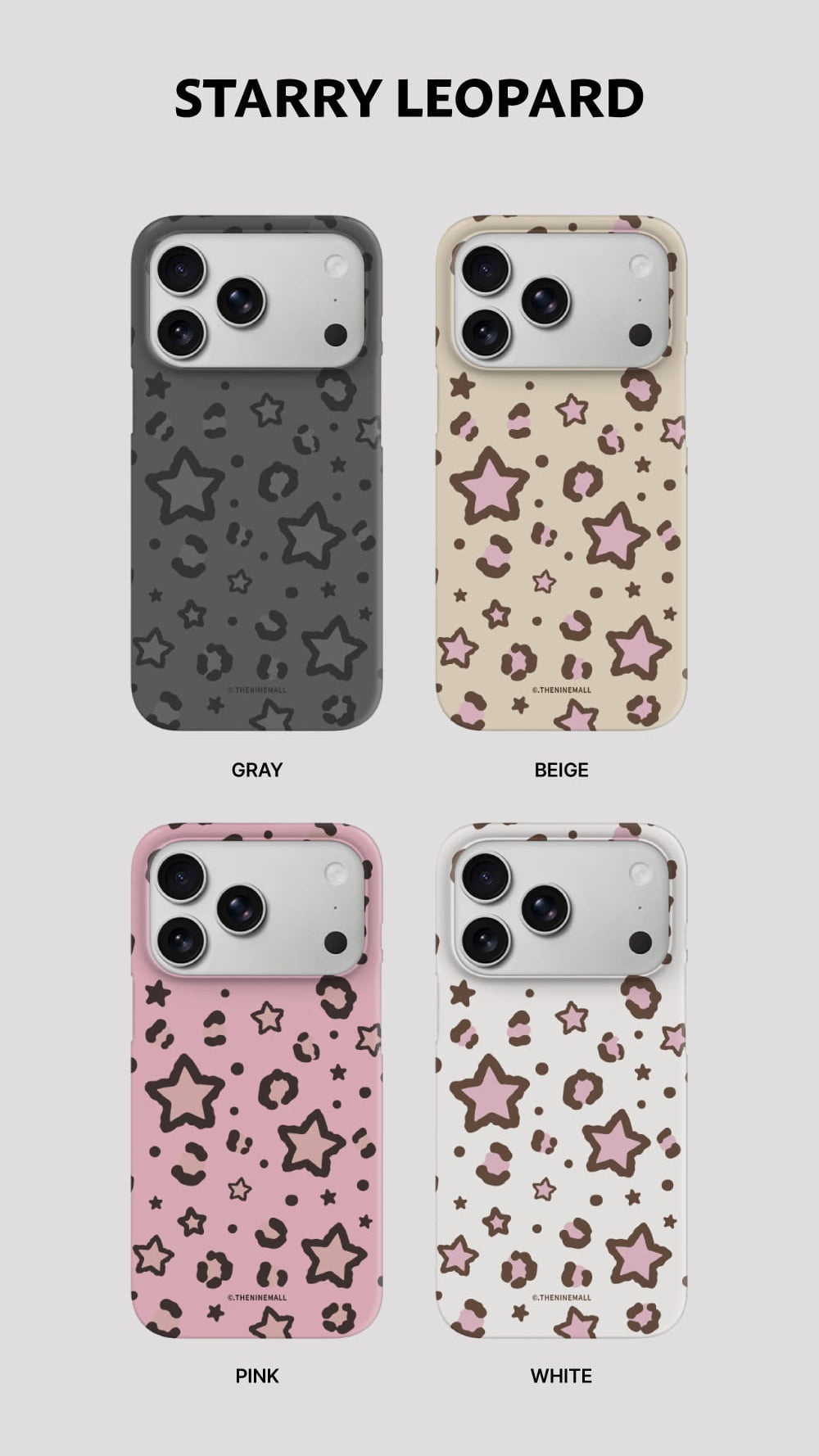 Starry Leopard Phone Case (Hard/Card Storage/Magsafe)