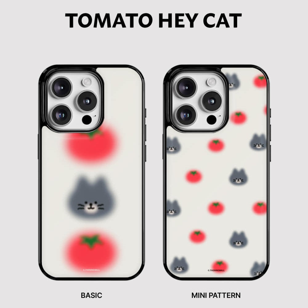 Tomato Hey Cat Case (Epoxy Bumper)