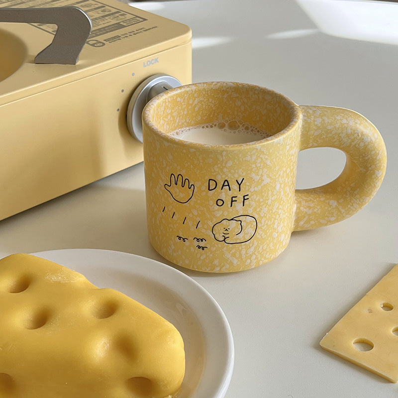 3 Months Day Off Mug Cup (2色)