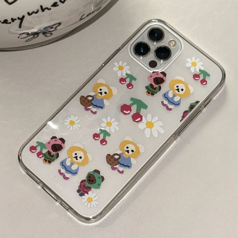 Mazzzzy Paper Muffin (cherry&daisy) (Jelly/Jelly Hard/Magsafe)