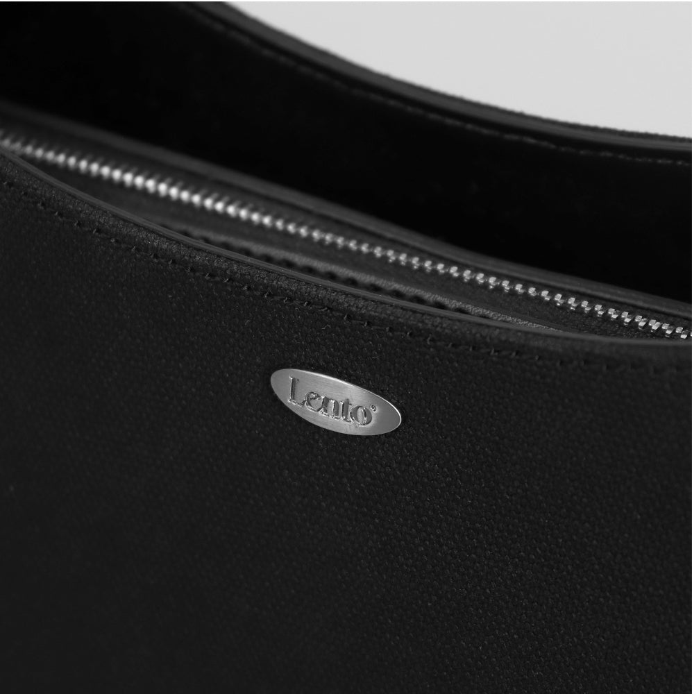 Slowand #LENTO. Classic fabric hobo bag - 2 color