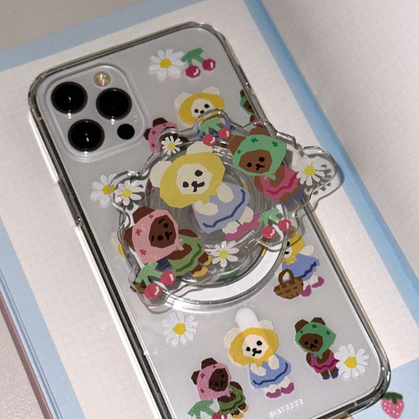 Mazzzzy Paper Muffin (cherry&daisy) (Jelly/Jelly Hard/Magsafe)