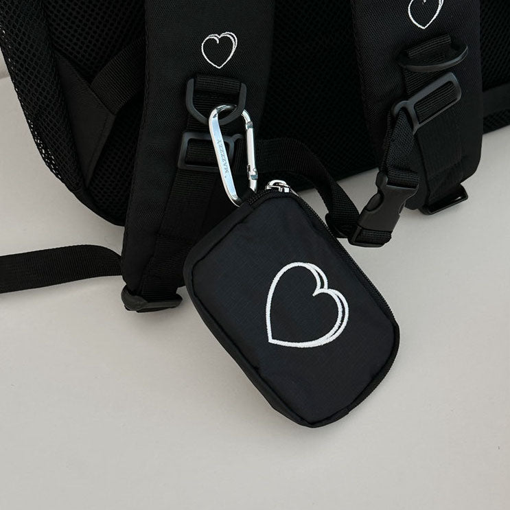 Mazzzzy signature heart card wallet (2 colors)