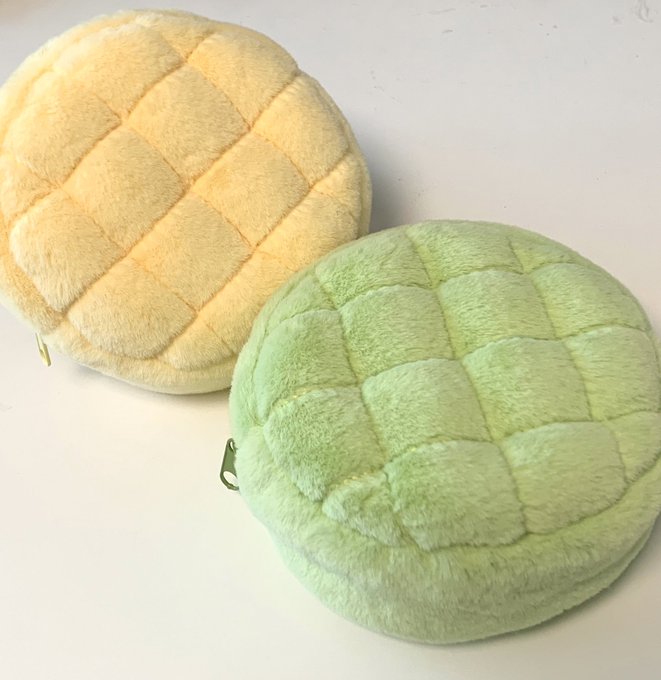 Katze Melonpan Pouch🍈 (2色) 蜜瓜包