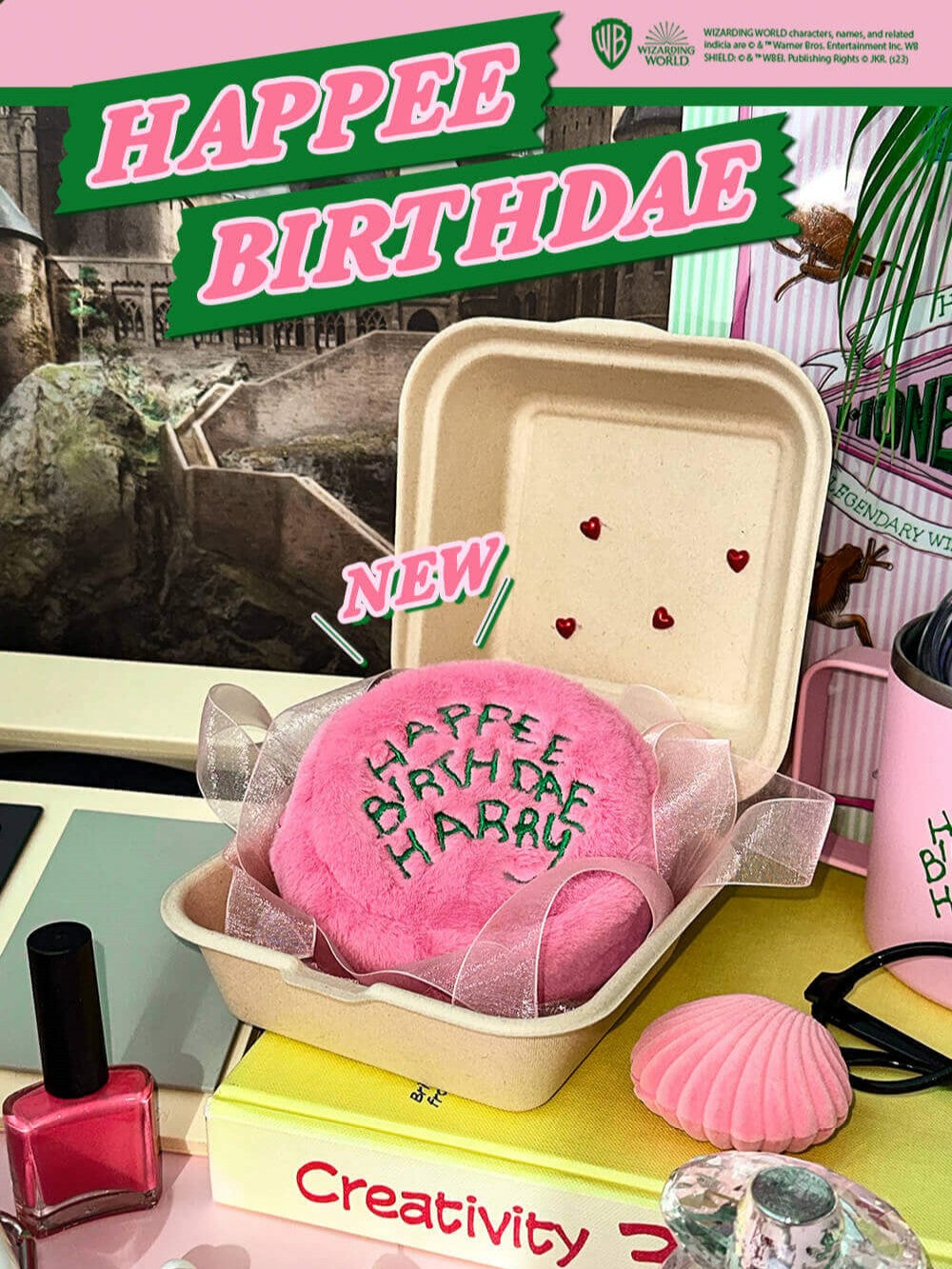 Harry Potter Happee Birthdae Harry Pouch (XS/S)