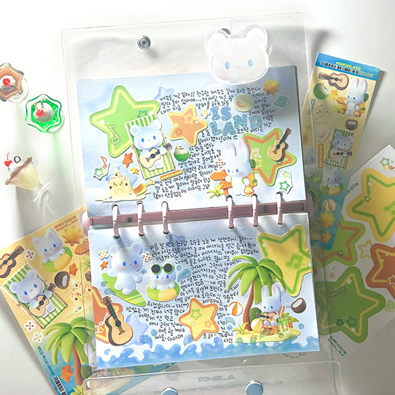 Marsh Land Rock Star Sticker