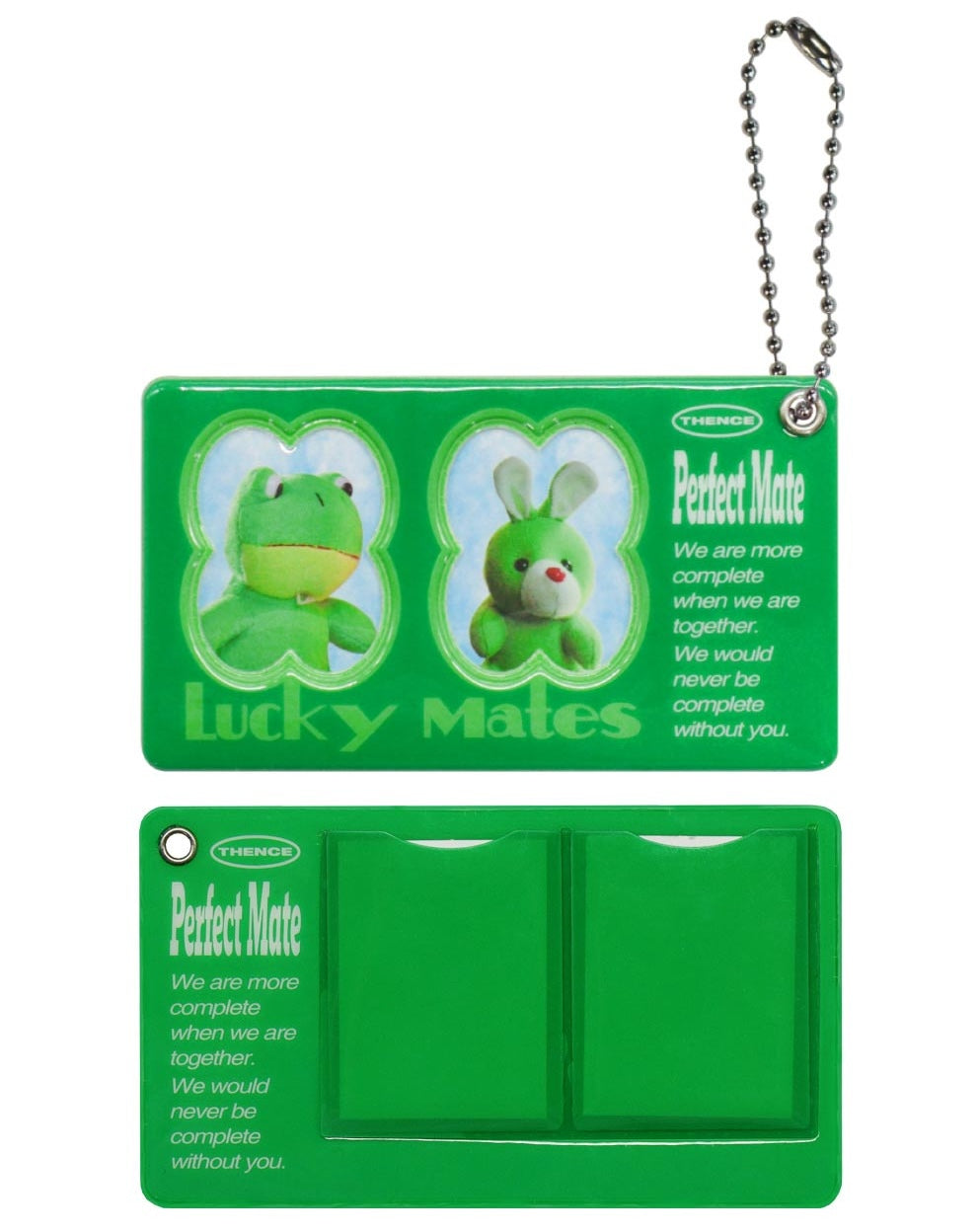 Thence Mate Photo Key Holder_Green 證件相套