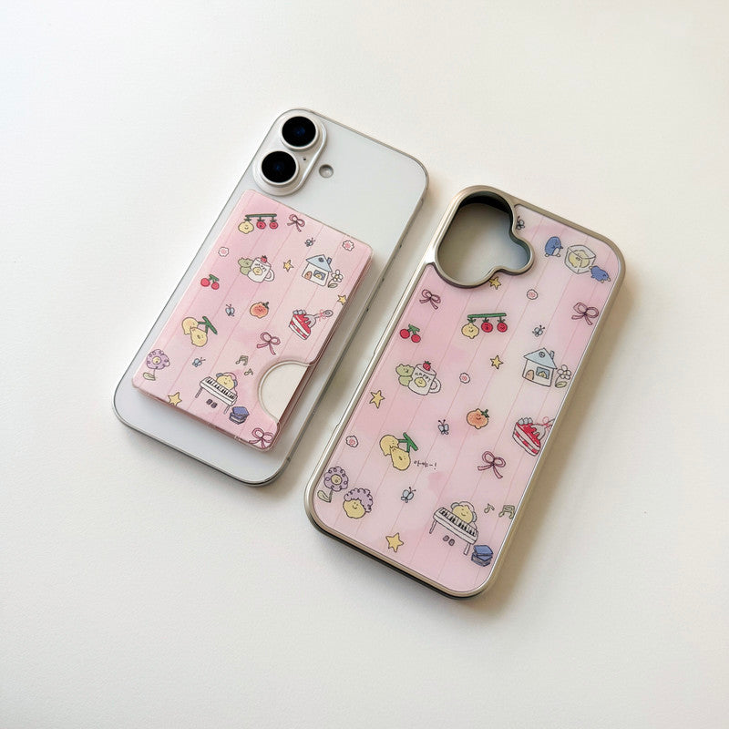 Second Morning Cherry Lemonade Case (Glass Silver Bumper)