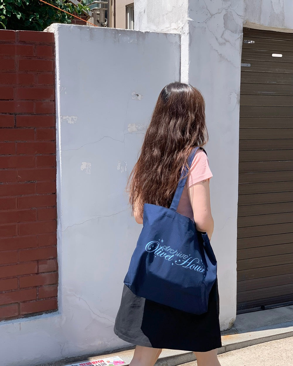 Olivet archive eco bag (navy)