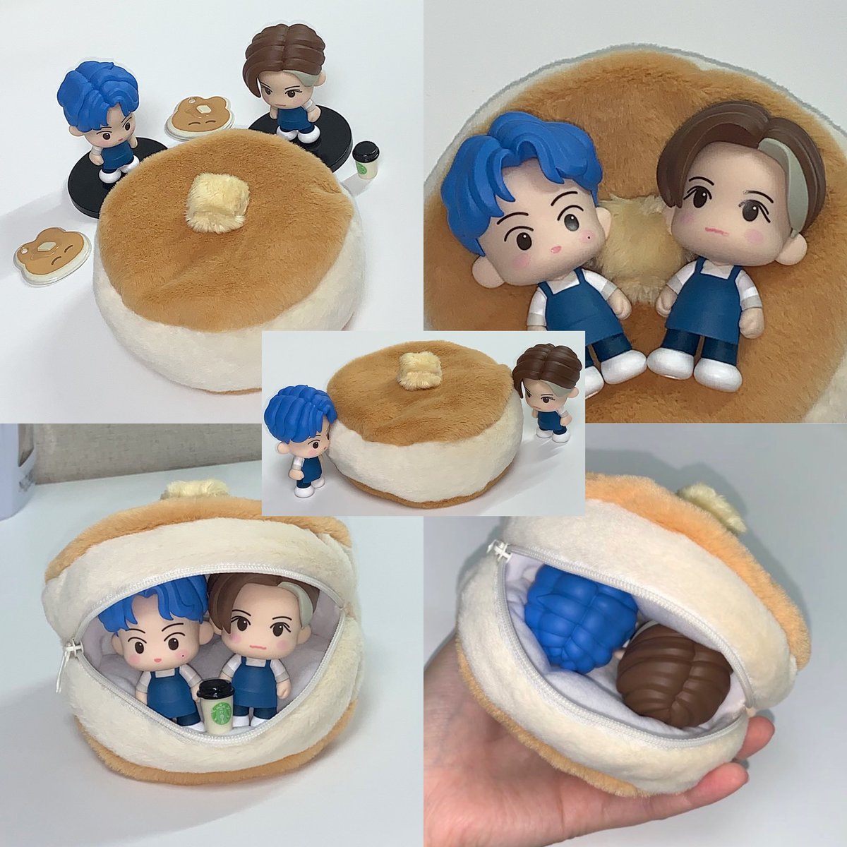 Katze Souffle Pancake Pouch