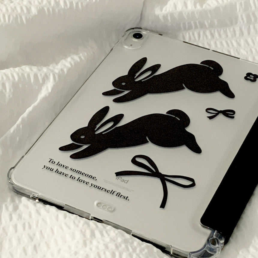 Lily daily Vintage Rabbit Ipad Cover (10.9/11/12.9/13 inch)