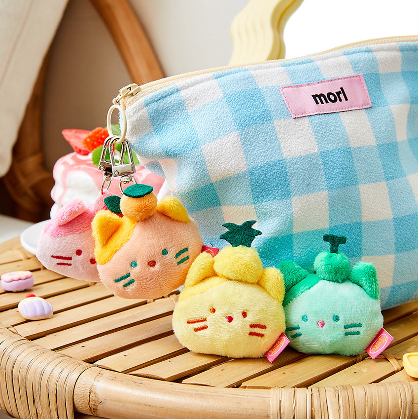 Butter Shop Sweet Sweet Milk Cat Mini Keyring (4色)