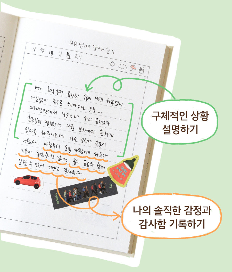 Indigo Happy Gratitude Journal 感恩日記 (萬年款) (2色)