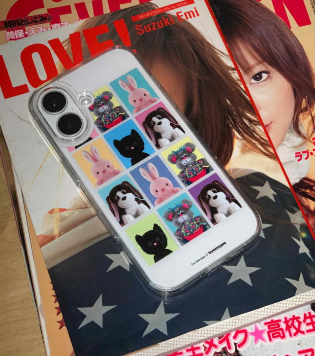 Byemypie ID Photo Friends Phone Case (Hard Jelly 透明殼)