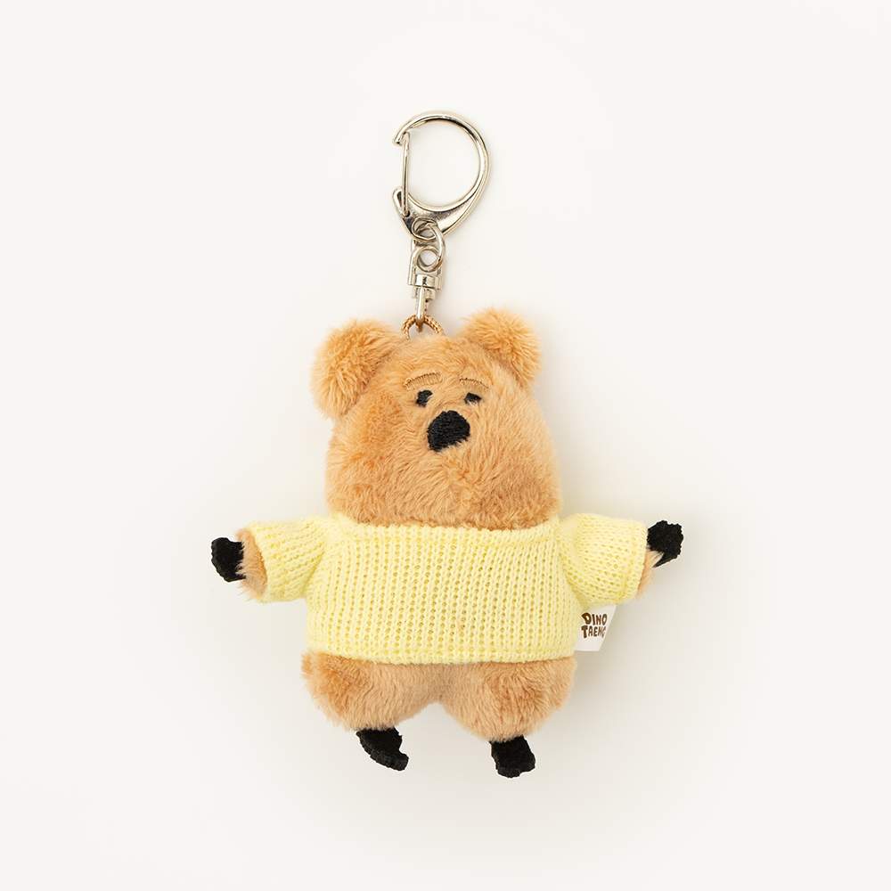 Dinotaeng Quokka in School Flat Fur Keyring (11 types)