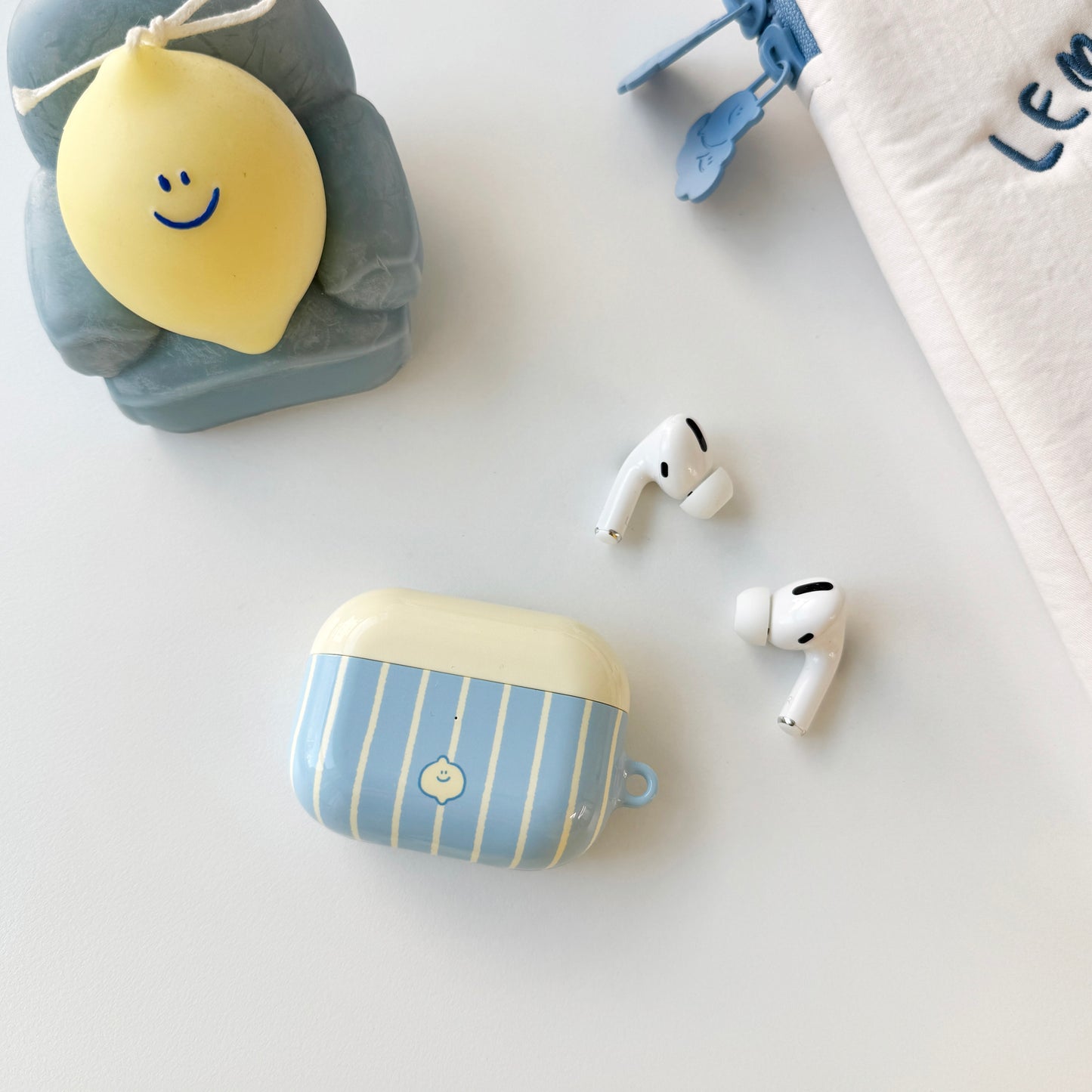 Second Morning Stripe Airpods Case