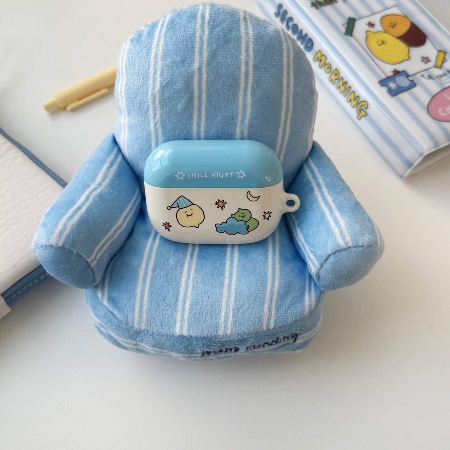 Second Morning Chill Day Airpods Case