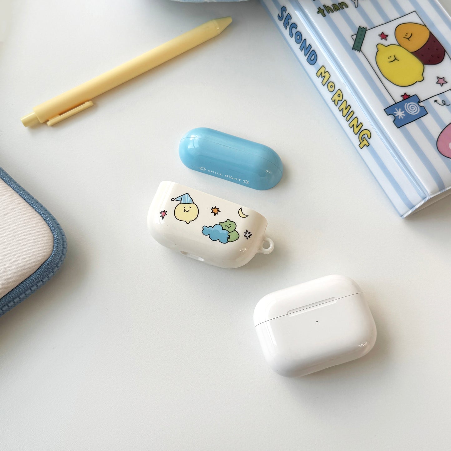 Second Morning Chill Day Airpods Case