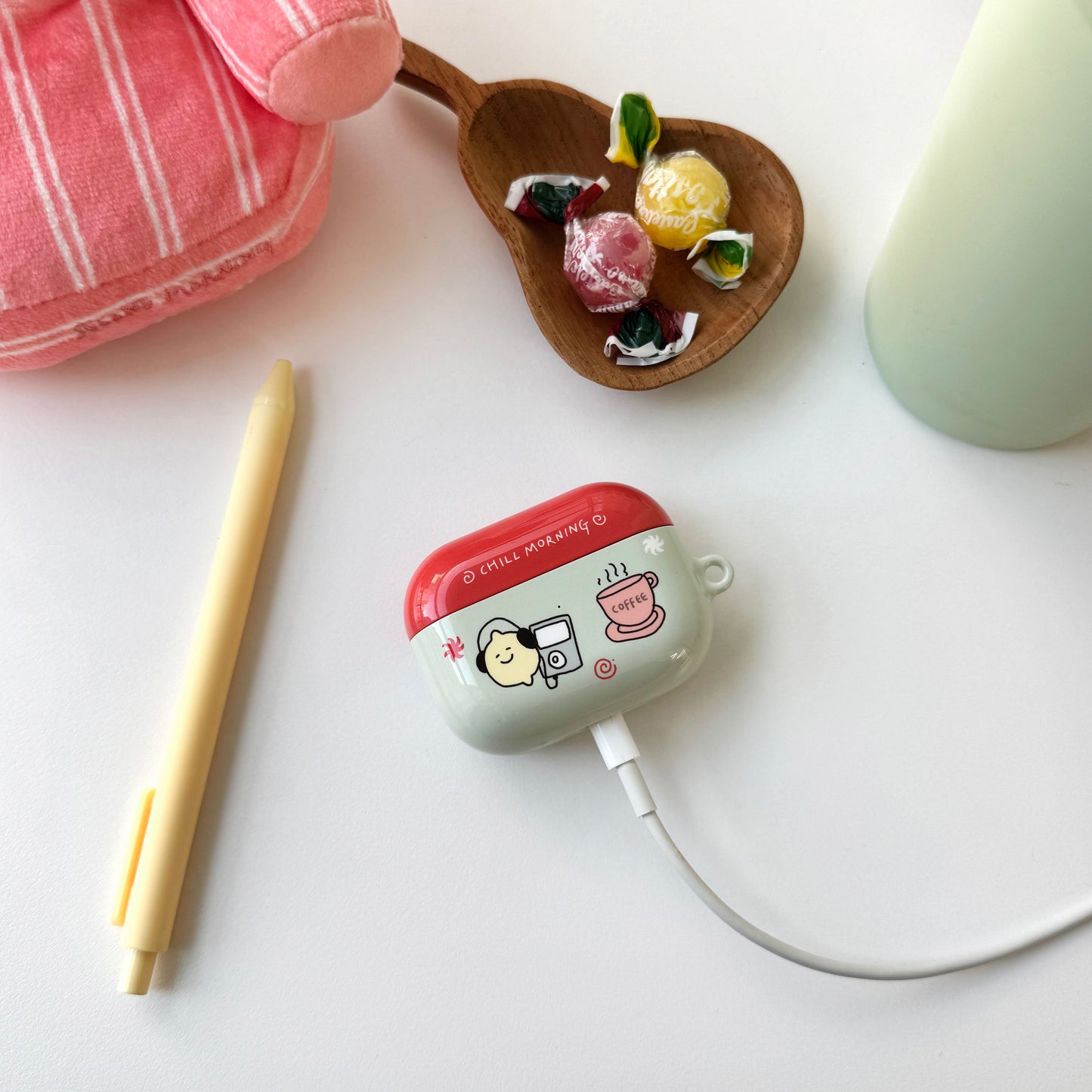 Second Morning Chill Day Airpods Case
