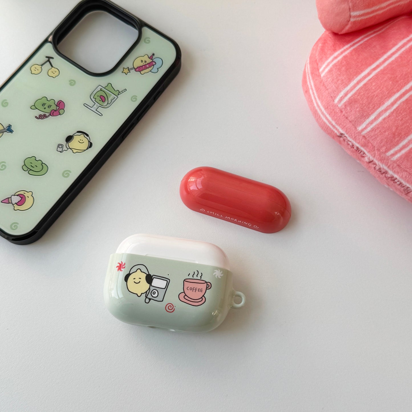 Second Morning Chill Day Airpods Case